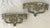 Vintage Hollywood Regency Style Wall Console Shelves- A Pair For Sale - Image 4 of 18