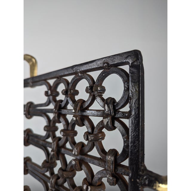 Black Bronze and Wrought Iron Spark Flask by David Marshall, 1970s For Sale - Image 8 of 16