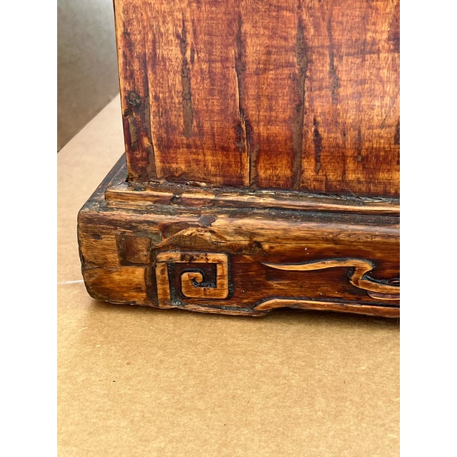 Wood Rare Huanghuali Tabletop Cabinet Qing Dynasty 17th/18th C., Provenance. For Sale - Image 7 of 12