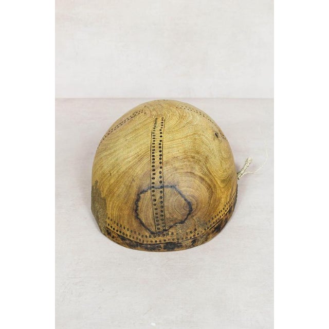 Turkana Bowl in Handcarved Wood For Sale - Image 4 of 5