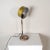 Mid-Century Modern Table Lamp in Worked and Chromed Metal and Steal Steal in Brass in the style of Oscar Torlasco, 1960s For Sale - Image 3 of 6
