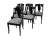1930s Art Déco French Gondola Chairs, 1930s, Set of 6 For Sale - Image 5 of 8