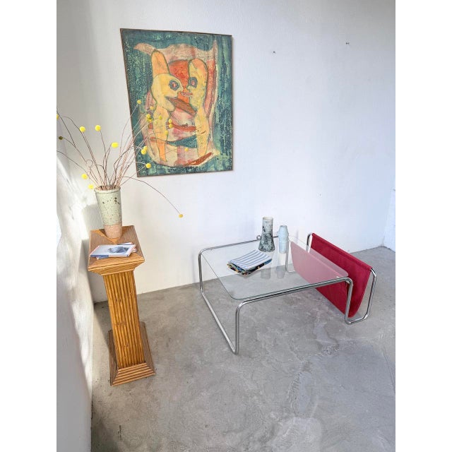 Modern Bauhaus Modernist Tubular Coffee Table, 1970s For Sale - Image 3 of 18