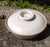 Mid 20th Century Heath Sausalito Ceramic Pottery Covered Casserole Dish Cream With Tan Rings For Sale - Image 12 of 12