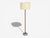 Falkenbergs Belysning, Floor Lamp, Leather, Glass, Sweden, 1960s For Sale - Image 4 of 10