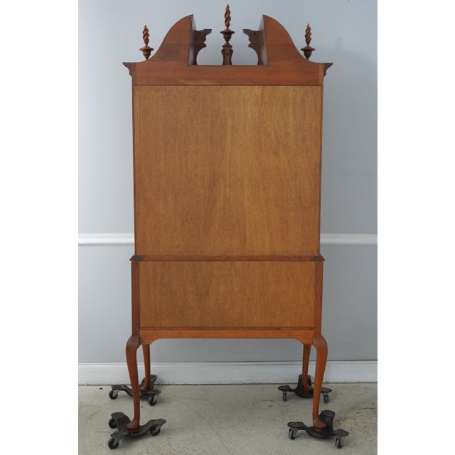 Stickley Cherry New England Queen Anne Highboy For Sale - Image 15 of 18