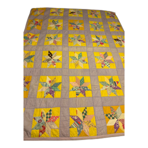 Vintage Eight Point Star Quilt