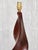 Sculptural Table Lamps in Mahogany by Claude Chauvy, France, 1950s, Set of 2 For Sale - Image 13 of 17