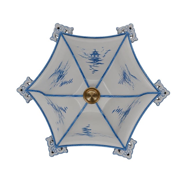 Early 21st Century Vintage French Chinoiserie Metal Chandelier For Sale - Image 5 of 5