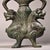 Vintage Archaic Bronze Human-Form Oil Lamp – Figural Beast Base For Sale In Los Angeles - Image 6 of 9