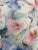 Textile Pair of 20 “ Square Pillows With a Pink and White Floral Print - Made in U K For Sale - Image 7 of 12