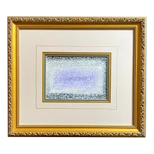 Gouache Painting Titled Ghost Writing of an Abstract