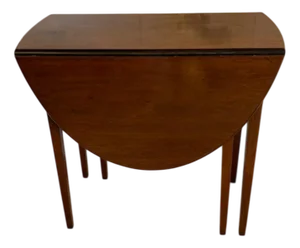 George III Mahogany Drop Leaf Table, 1800s