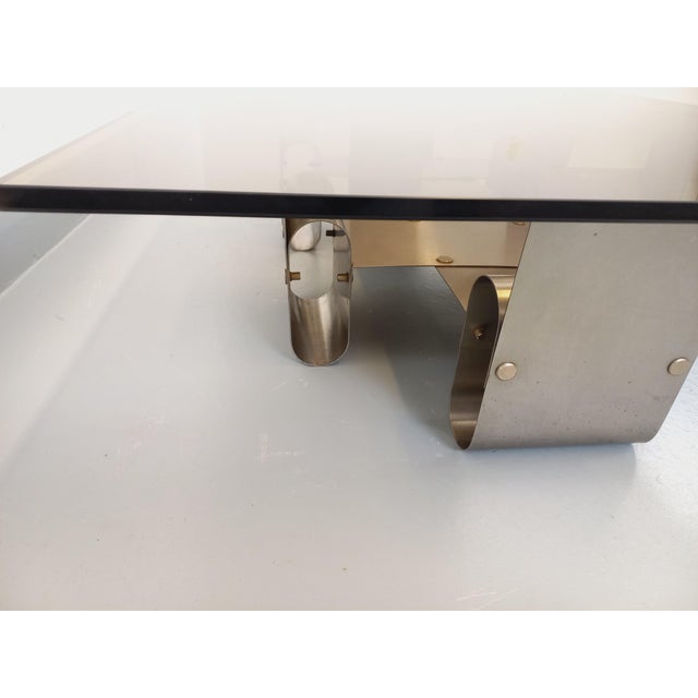 Large Rectangular Coffee Table by François Monnet, 1970s For Sale - Image 15 of 18