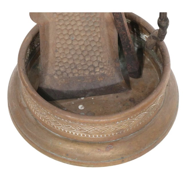 Early 20th Century Antique Brass 4 Pc. Tool Set For Sale - Image 5 of 6