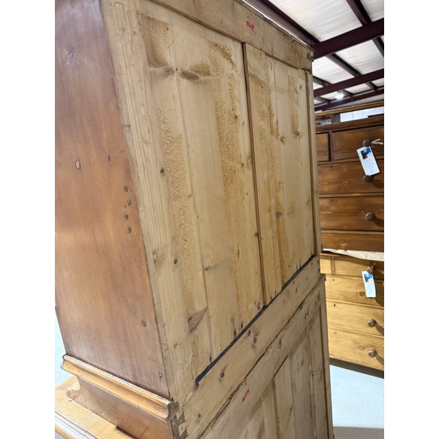Antique Pine Kitchen Dresser From England For Sale - Image 17 of 18