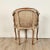 Louis XV Part Painted and Caned Desk Chair For Sale - Image 4 of 12