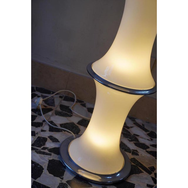 Bamboo Floor Lamp by Enrico Tronconi for Vistosi, 1970s For Sale - Image 9 of 14