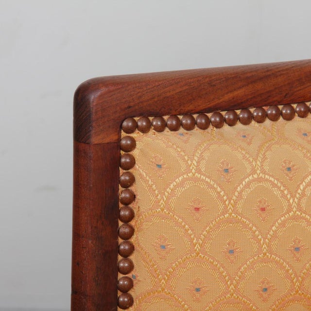 Chair in the style of Jean-Michel Frank, 1930s For Sale - Image 9 of 12