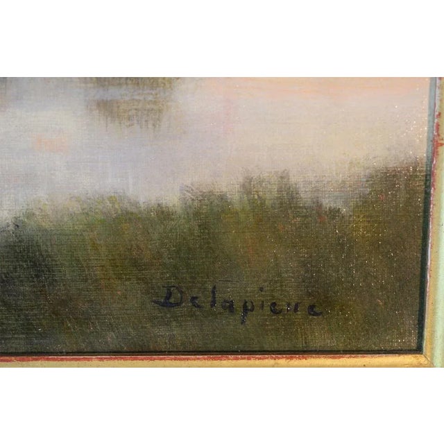 Roger Delapierre, Allan River Landscape, 1991, Oil on Canvas, Framed For Sale - Image 4 of 7