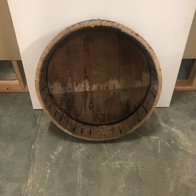 French Wine Barrel Top Chairish