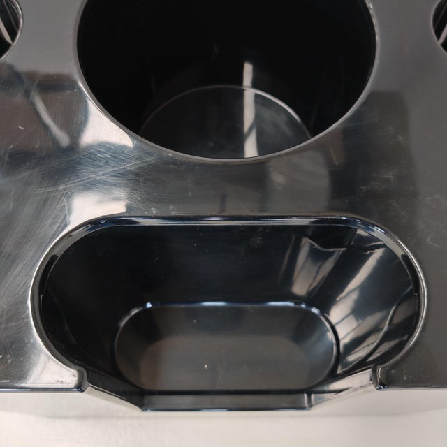 Space Age Bacco Bar Table in Black Plastic by Sergio Mazza for Artemide, 1960s For Sale - Image 6 of 18