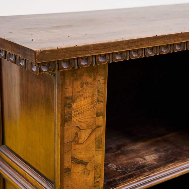 Wooden Bedside Table, 1950s For Sale - Image 4 of 6