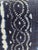 Tribal Indigo-Dyed Tribal Textile Pillow in Cotton and Linen, Modern Design For Sale - Image 3 of 8