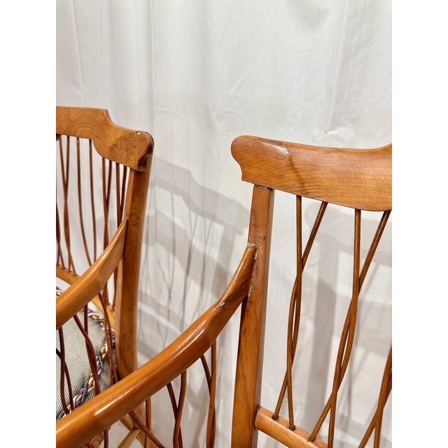 Pair Antique Chippendale English Chairs For Sale - Image 9 of 10