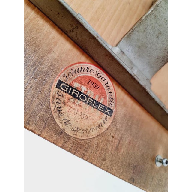Wood Bauhaus Swivel Office Chair in Wood from Stoll Giroflex ,1950s For Sale - Image 7 of 11