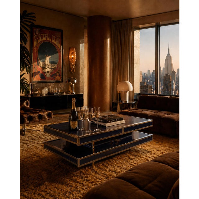 1980s Vintage Bar Coffee Table, 1980s For Sale - Image 5 of 10