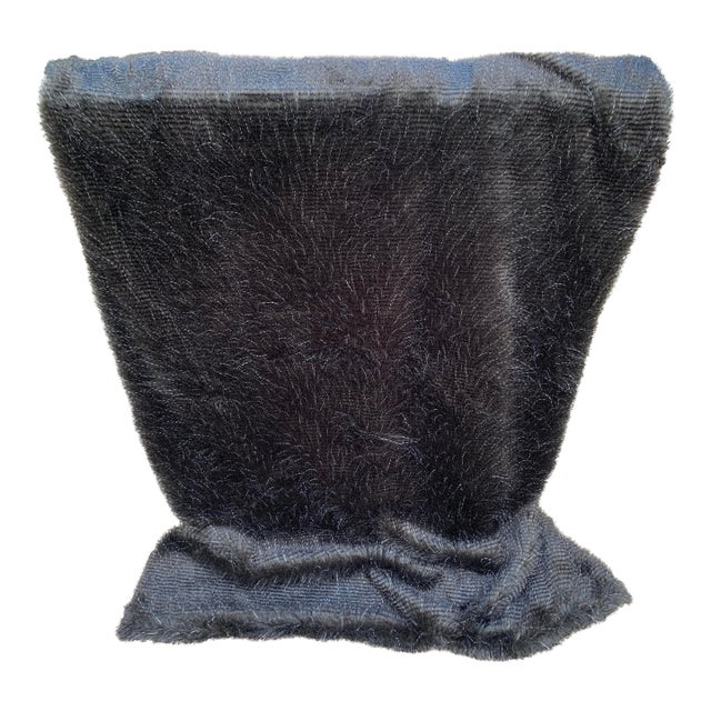 Vintage Frontgate Faux Fur Mogli Minx Throw Blanket For Sale