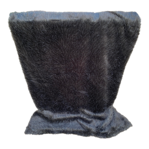 Vintage Frontgate Faux Fur Mogli Minx Throw Blanket