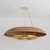 Modern, pared-down form language is brought to life through the unique materiality of Oaklyn. A Vintage Gold Leaf trough...