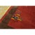 Burgundy 1920s Red Burgundy Floral Open Field Antique Chinese Art Deco Wool Rug 8' X 9'9" For Sale - Image 8 of 9