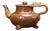 Hand-Carved Auspicious Motif Yixing Zisha Wine & Tea Pot – Wood-Fired Golden Vessel (Jin Zun) Handmade Clay Teapot For Sale