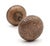 Traditional Antique Vernacular Bronze Passage Door Knob Set For Sale - Image 3 of 7