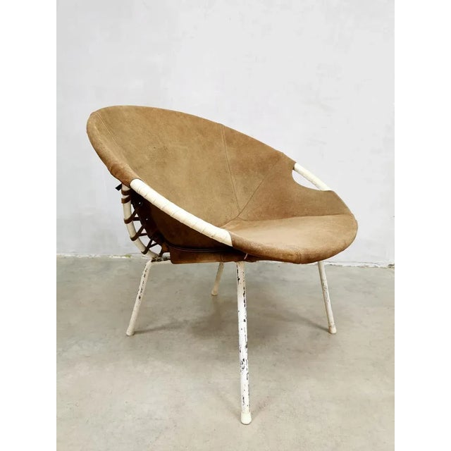 Set of Vintage Balloon Chair from Lusch & Co For Sale - Image 4 of 5