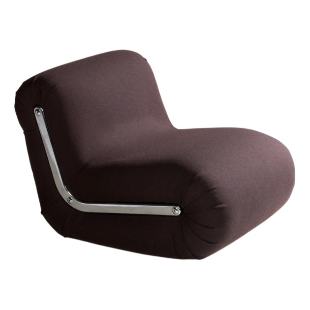 Boomerang Lounge Chair by Rodolfo Bonetto from Flexform, 1970s For Sale