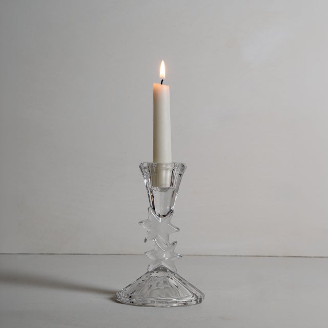 Candeliere Con Stelle in Argento by Evita Crystal For Sale - Image 4 of 4