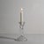 Candeliere Con Stelle in Argento by Evita Crystal For Sale - Image 4 of 4