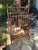Circa 1880s Antique Victorian Stick and Ball Oak Magazine Newspaper Music Rack For Sale In Houston - Image 6 of 10