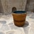 Mid-Century Modern Vintage Pencil Reed Planter or Waste Basket Rattan Cache Pot For Sale - Image 3 of 12