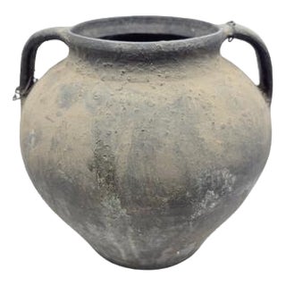 Vintage Moldovan Terracotta Vessel For Sale