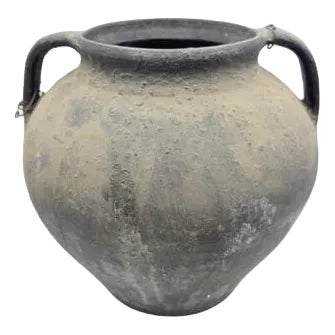 Vintage Moldovan Terracotta Vessel For Sale