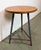 Brown Industrial Grey Workshop Stool, 1960s For Sale - Image 8 of 14