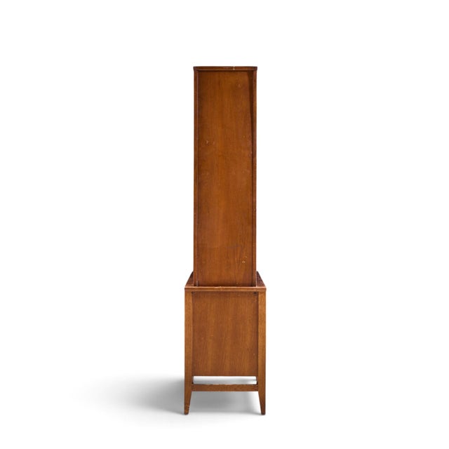 Mid 20th Century Broyhill Brasilia Mid Century Walnut Room Divider For Sale - Image 5 of 17