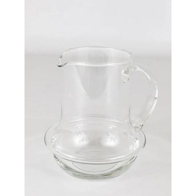 Gold Mid-Century Glass Jug by Carl Auböck attributed to Ostovics Culinar, Austria, 1970s For Sale - Image 8 of 9