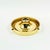 Mid-Century Modern Glass & Brass Flush Mount from Limburg, Germany, 1960s For Sale - Image 9 of 11