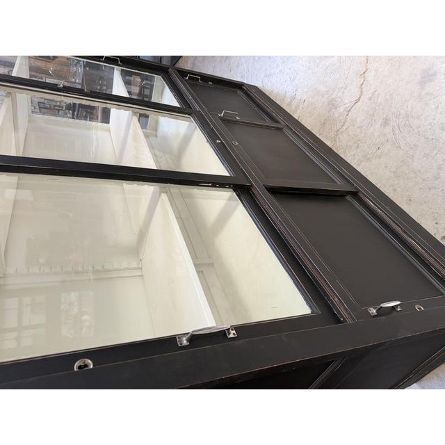 1950s Antique Dispensary Display Case For Sale - Image 5 of 18